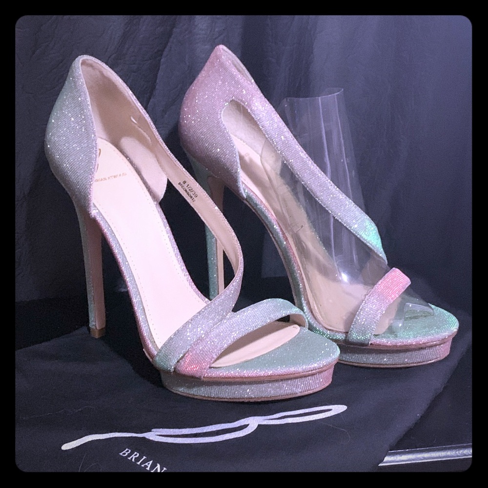 Brian Atwood Iridescent Heels